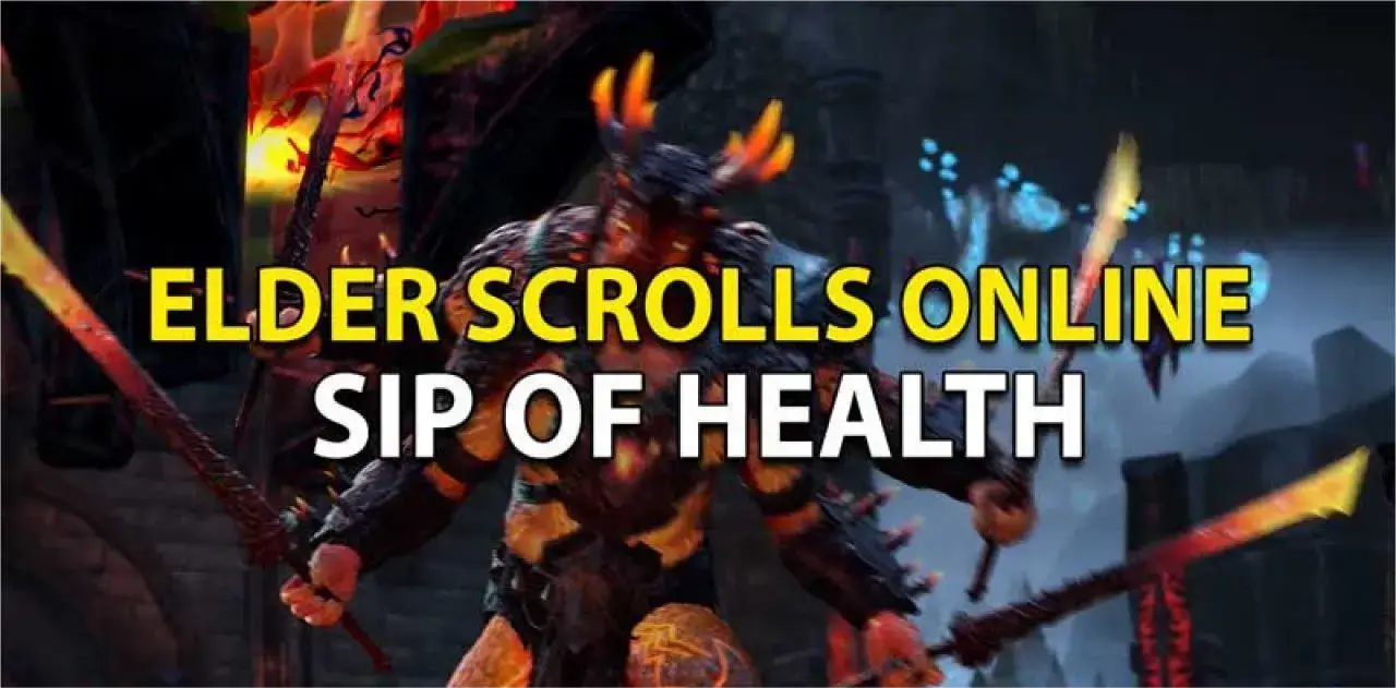 elder scrolls online sip of health